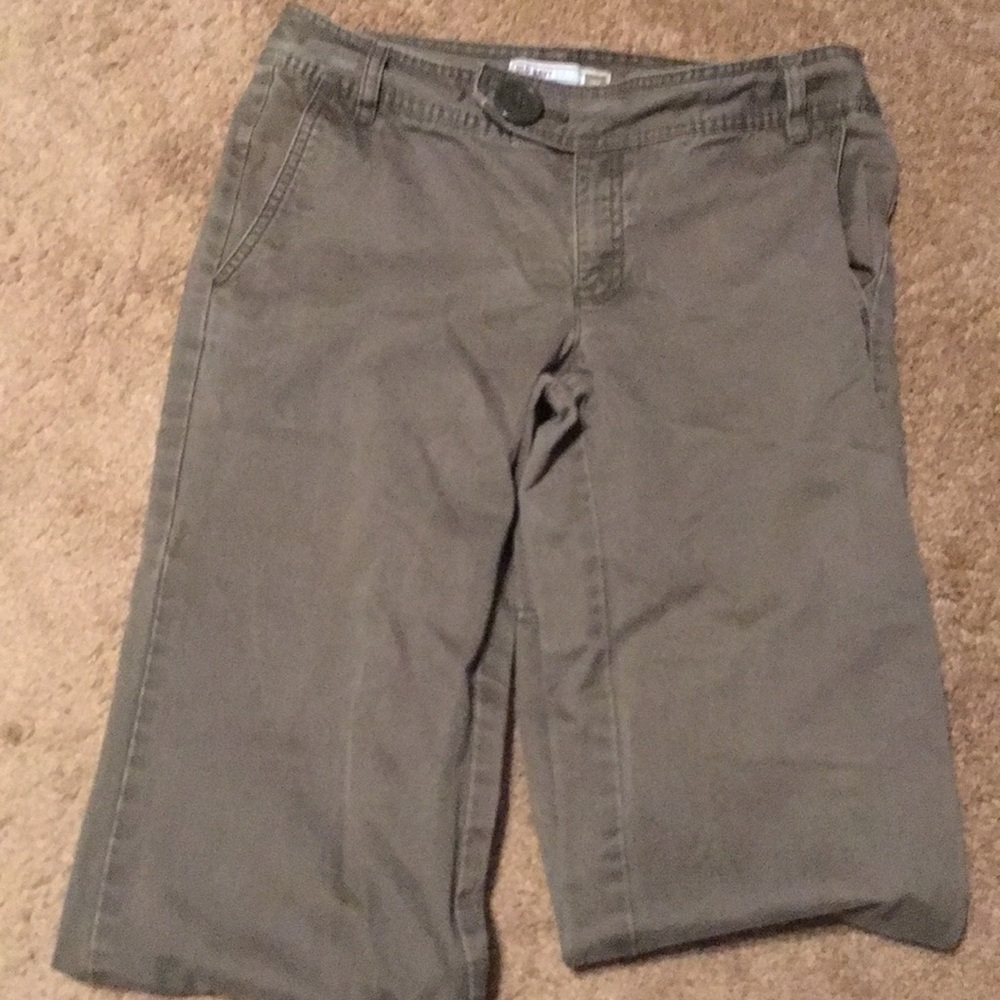 Olive Green Color Women’s Size 6 Low Waist Pants - Picture 7 of 8